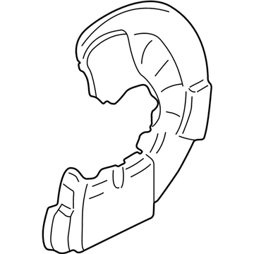 Volvo Brake Dust Shield - 8683649