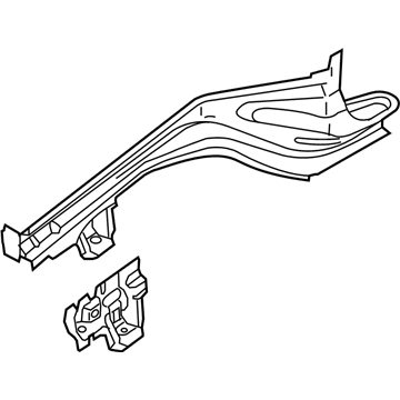 Volvo 30655203 Inner Rail, Passenger Side