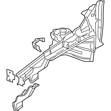 Volvo 30655199 Apron Assembly, Driver Side