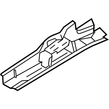 Volvo 8659775 Apron Reinforcement, Driver Side