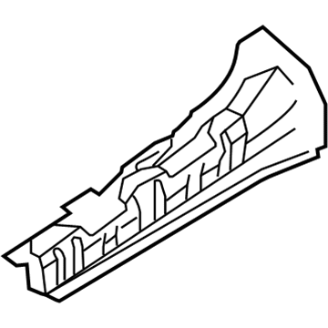 Volvo 8659747 Upper Rail, Driver Side
