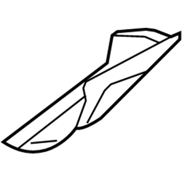 Volvo 8625324 Front Panel, Driver Side