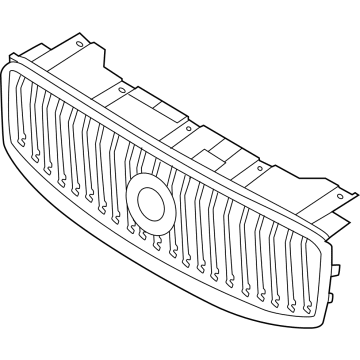 Volvo 32386075 Upper Grille