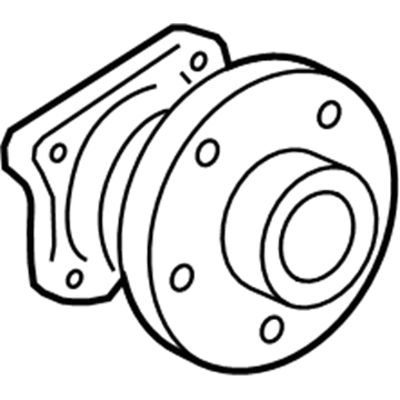 Volvo S80 Wheel Bearing - 31360027