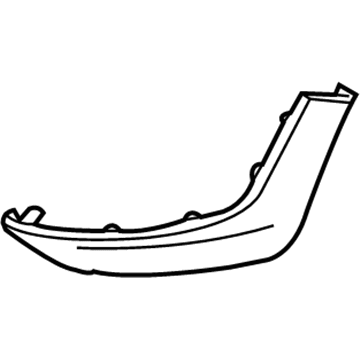 Volvo 31214653 Lower Panel, Driver Side