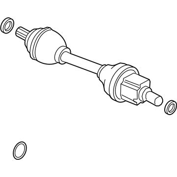 Volvo 36010569 Axle Assembly, Driver Side