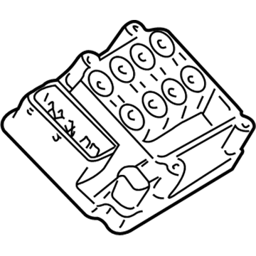 Volvo ABS Control Module - 8671457