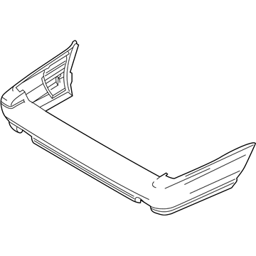 2000 Volvo V70 Bumper - 9423881
