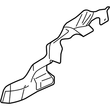 Volvo 31213814 Protect Plate, Passenger Side