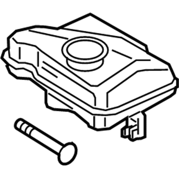 Volvo Brake Master Cylinder Reservoir - 32130228