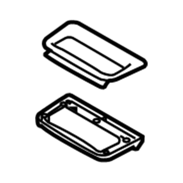 Volvo 39856323 Luggage Cover Handle, Beige