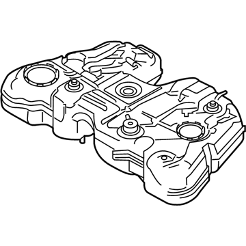 Volvo V60 Fuel Tank - 31336839