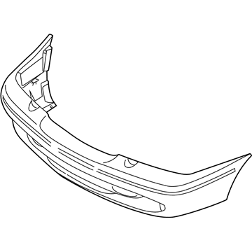 Volvo C70 Bumper - 8612855