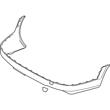 Volvo 31449365 Lower Cover, Textured Black