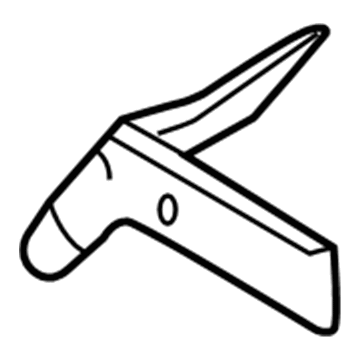 Volvo 31349725 Radiator Support Bracket, Passenger Side