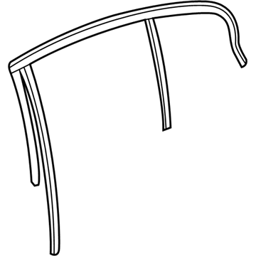 Volvo S60 Window Channel - 31352197