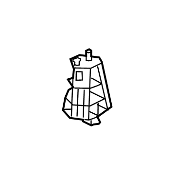 Volvo 31675523 Rear Seal Reinforcement, Driver Side