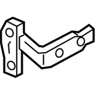 Volvo 31442031 Upper Hinge, Driver Side