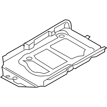 Volvo V60 Cross Country Battery Hold Downs - 31479348