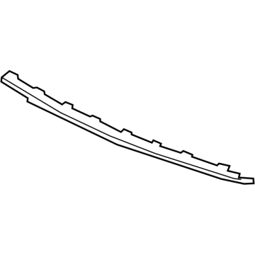 Volvo 31407946 Lower Trim, Silver