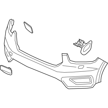 Volvo XC40 Recharge Bumper - 36011888