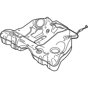 Volvo S80 Fuel Tank - 30792689