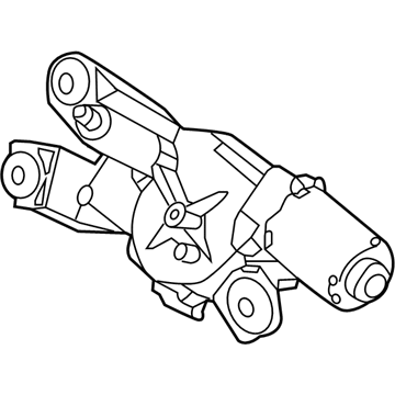 Volvo Windshield Wiper Motors - 32341523