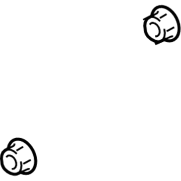 Volvo C70 Battery Hold Downs - 985921