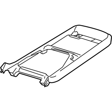 Volvo 39987024 Upper Trim Panel, Gray Volvo 39987024 Upper Trim Panel, Gray