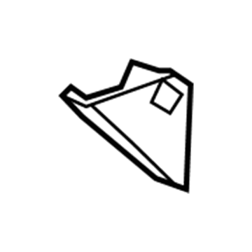 Volvo 31271572 Glove Box Retainer, Passenger Side