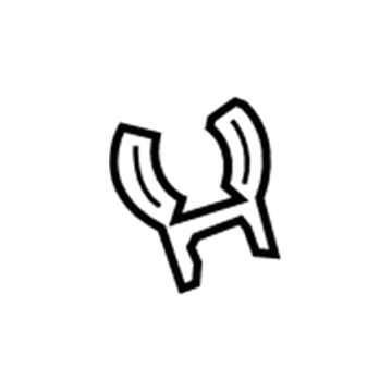 Volvo 30755309 Glove Box Door Retainer