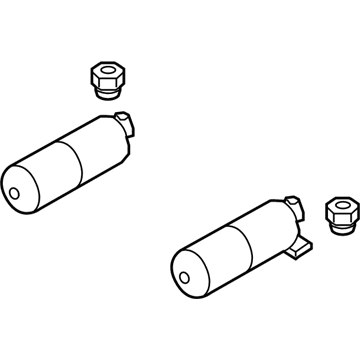 Volvo 31360725 Vacuum Reservoir, Passenger Side Volvo 31360725 Vacuum Reservoir, Passenger Side