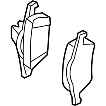 Volvo Brake Pad Set - 32373149