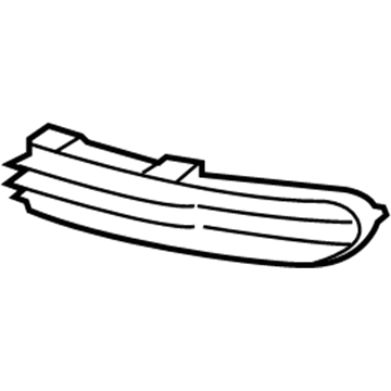 Volvo 30657009 Corner Trim, Driver Side