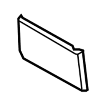 Volvo 39868895 Ashtray Cover, Beige