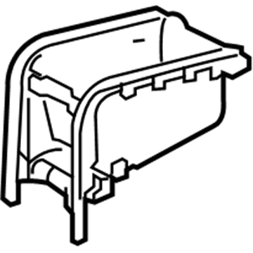 Volvo 39817730 Console Housing, Beige