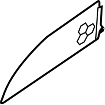 Volvo 39869656 Side Panel, Beige, Driver Side