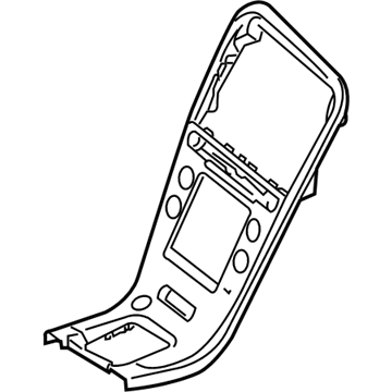 Volvo 1288577 Trim Panel, Black