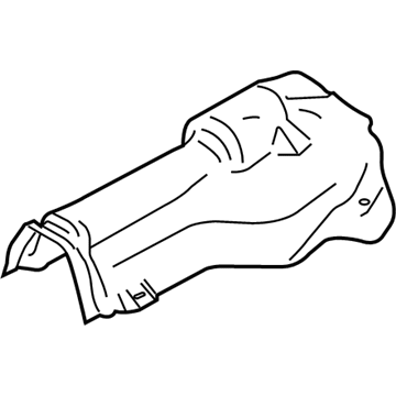 Volvo 31201142 Heat Shield, Driver Side