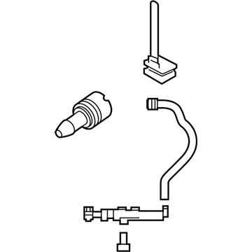 Volvo 31364193 Headlamp Washer, Passenger Side