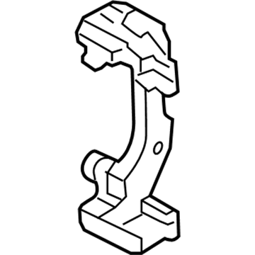 Volvo V50 Brake Caliper Bracket - 36000482