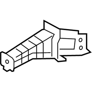 Volvo 31329800 Rail Extension, Passenger Side