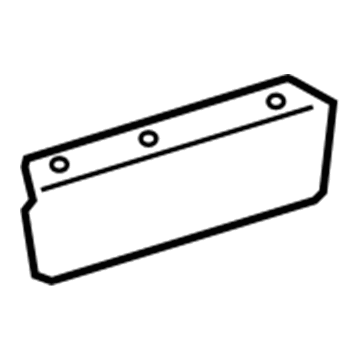 Volvo 30796087 Air Guide, Passenger Side Volvo 30796087 Air Guide, Passenger Side