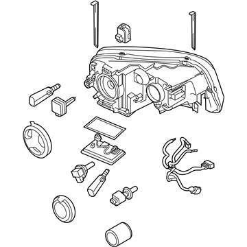 Volvo XC90 Daytime Running Lights - 31446876