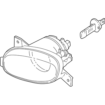 Volvo S80 Fog Light - 8620224