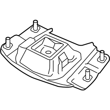 Volvo C70 Axle Beam Mount - 31359779