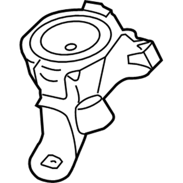 Volvo C70 Axle Beam Mount - 31262676