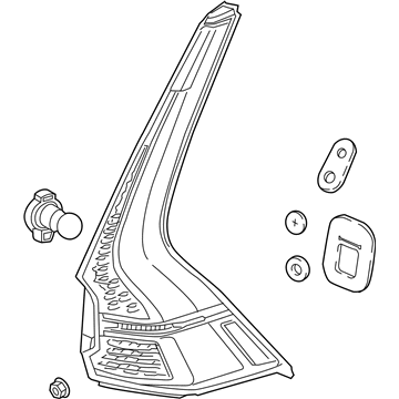 Volvo XC60 Tail Light - 31655358