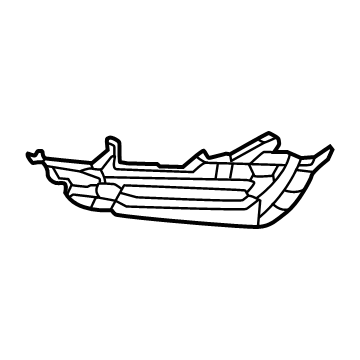 Volvo 32234967 Blank Cover, Driver Side