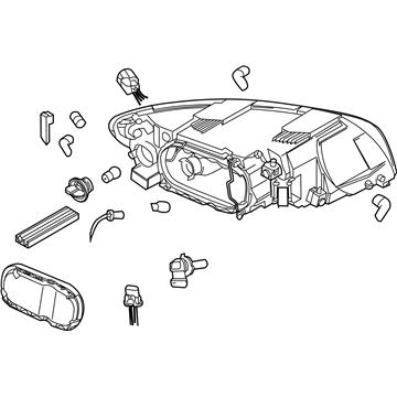 Volvo C70 Daytime Running Lights - 31383191